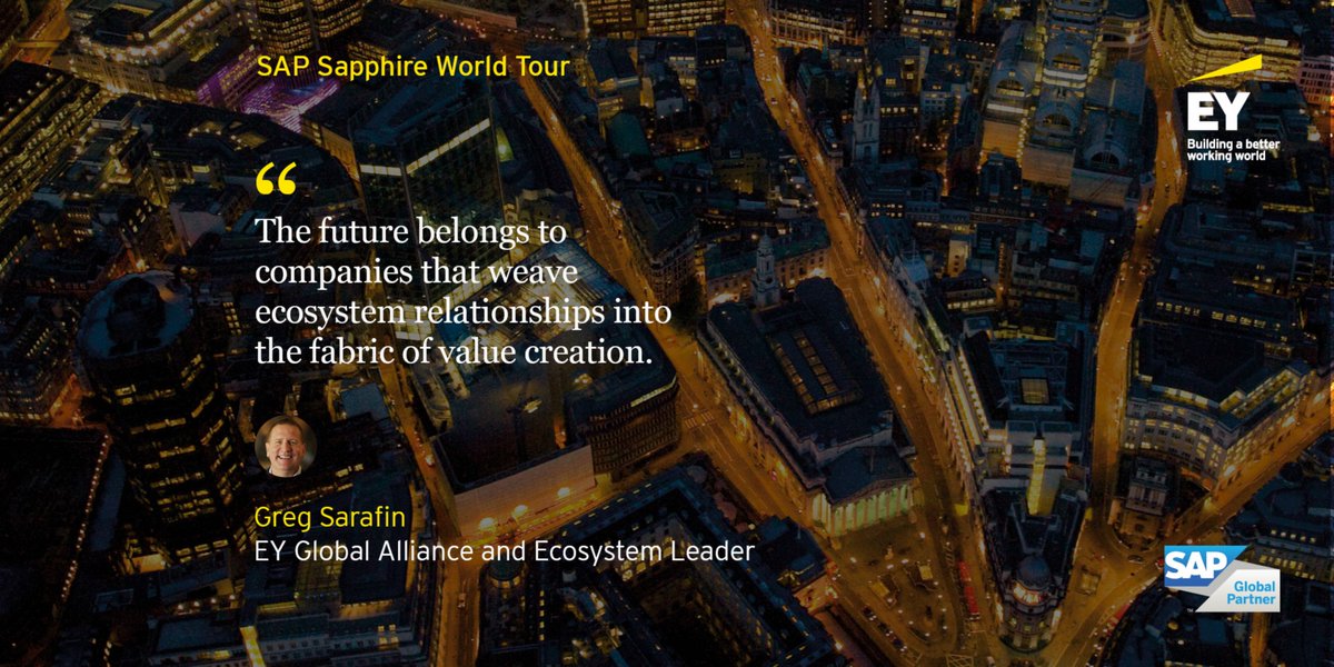 Michael_Yadgar's tweet image. SAP Sapphire World Tour 2022 is here, look for EY at booth number PA708.

#EYSAP #InnovationRealized and SAP