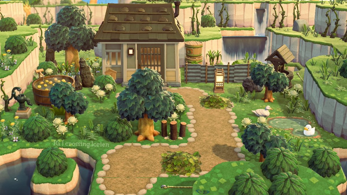 lexplayyy's tweet photo. Pls notice the little ducks 🌿🦆

#animalcrossing https://t.co/QA1rkcCEY9