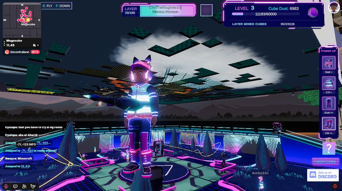 Paragon_DCL's tweet photo. Here I go again!!! (Whitesnake song💙)
@megacubeio @Ethermon_NFT @polygonalmind
#Megacube #ethermon #PolygonalMind #PlayToEarn #Decentraland https://t.co/L31LeSvIxv