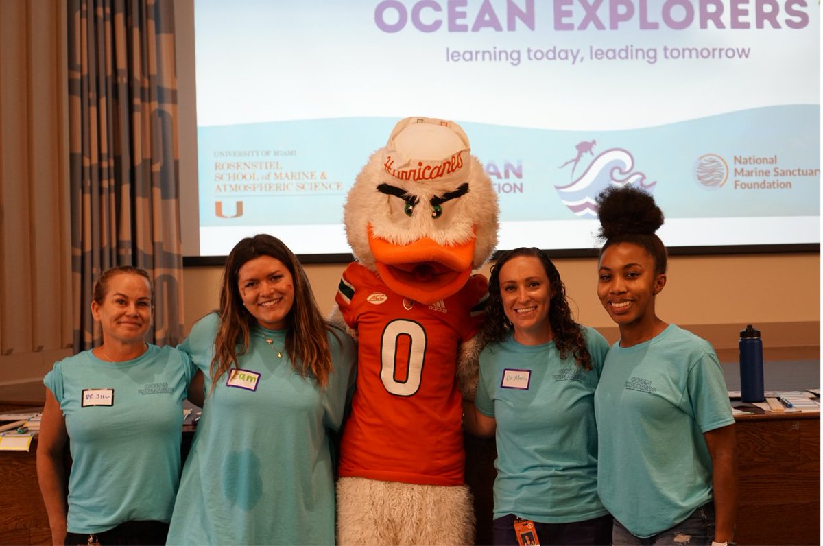 marinesanctuary's tweet photo. Ever dreamed of being an ocean explorer? Tune in tomorrow as @UMiamiRSMAS "takes over" our social media to talk about #OceanExplorersMiami! This event was supported by an #OceanExploration Education Mini-Grant from @marinesanctuary and @oceanexplorer. https://t.co/1ZThxTHHzY https://t.co/kMu5yeySvD