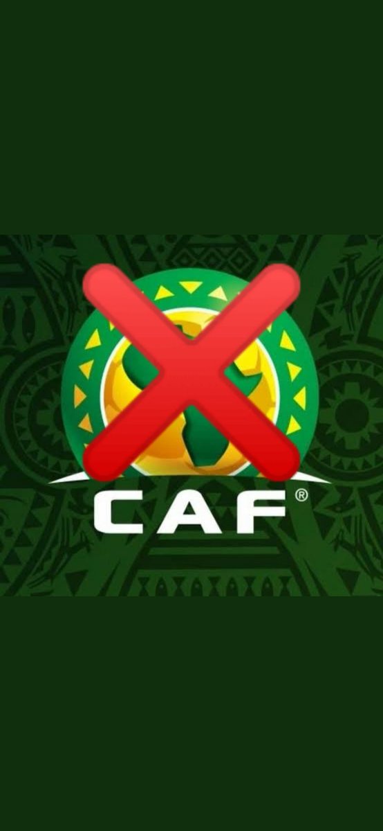 O0mar12's tweet photo. What a mother fk decision
The failure of an African system ✖️✖️✖️✖️

#StopCafCorruption
#النهايي_في_ملعب_محايد https://t.co/x93CZ7i0Ak