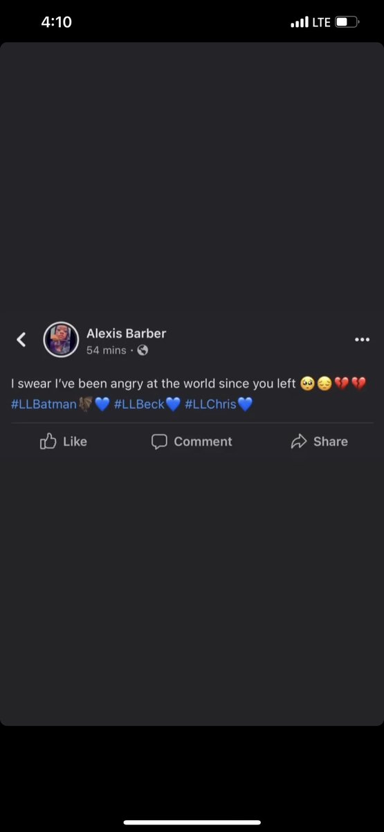 AlexisOctavia__'s tweet photo. I miss you soo much bestfriend ๐ฅบโค๏ธ #LLBatman๐ฆ #LLBeck #LLChris https://t.co/GmKenrhJ8L