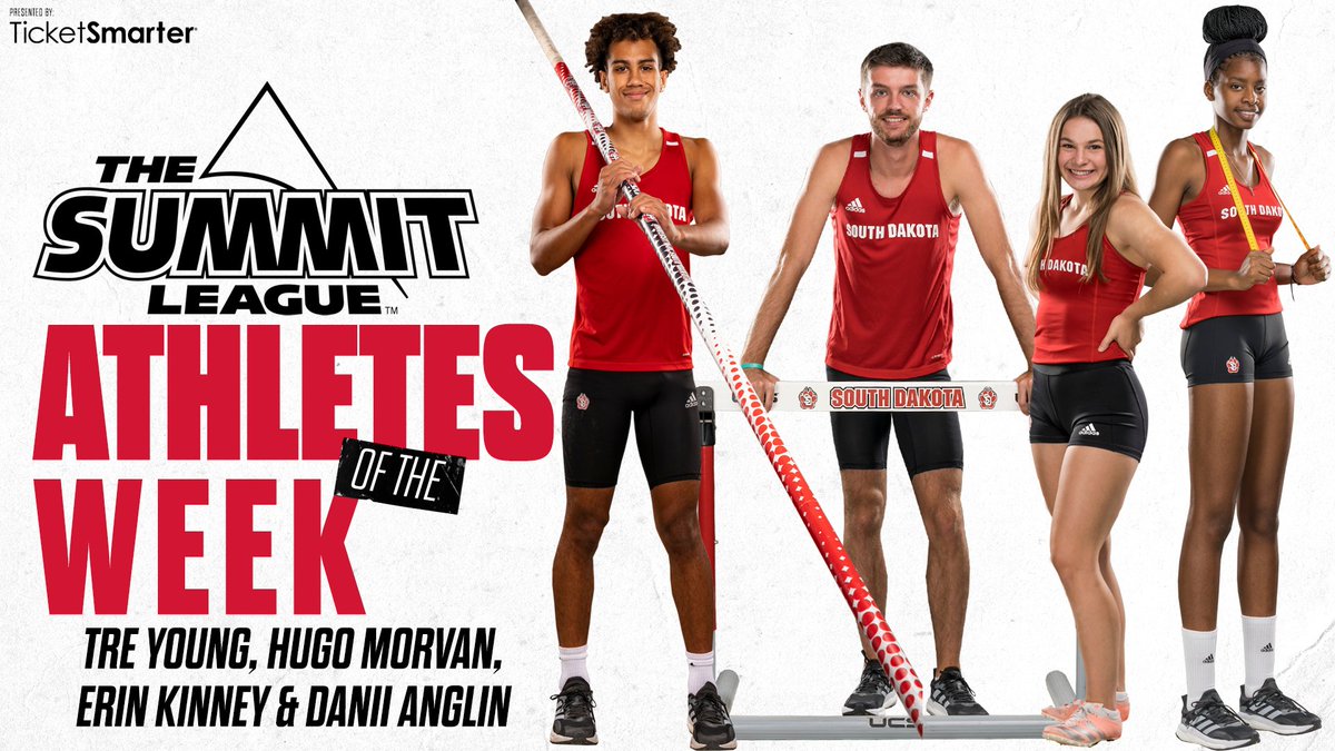 That's a Coyote 𝒔𝒘𝒆𝒆𝒑 of the final Summit weekly awards this season. 🧹🧹

📰: Yote.us/3kSjXIY

#GoYotes x #WeAreSouthDakota  🐾