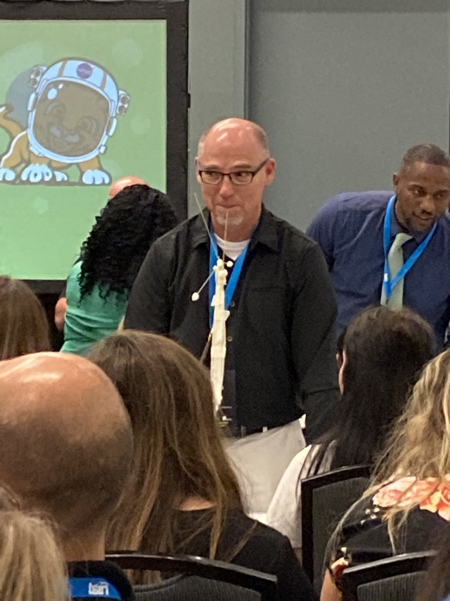Sjames4school's tweet photo. Ben Bruce excelling at The Marshmallow Challenge at the TSIN Summit today @TNSTEM @theTSIN @SumnerSTEM https://t.co/RCXs0IJK2S