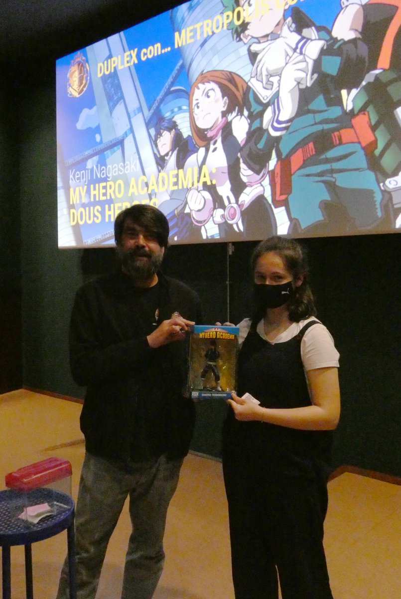 duplex_cinema's tweet photo. Parabéns á gañadora! E moitas grazas @metropol_comics pola presentación do filme e o sorteo. Até a próxima!
#DUPLEXCON #MyHeroAcademia #MHA #Ferrol #Todoroki https://t.co/4l5F6TXIQX