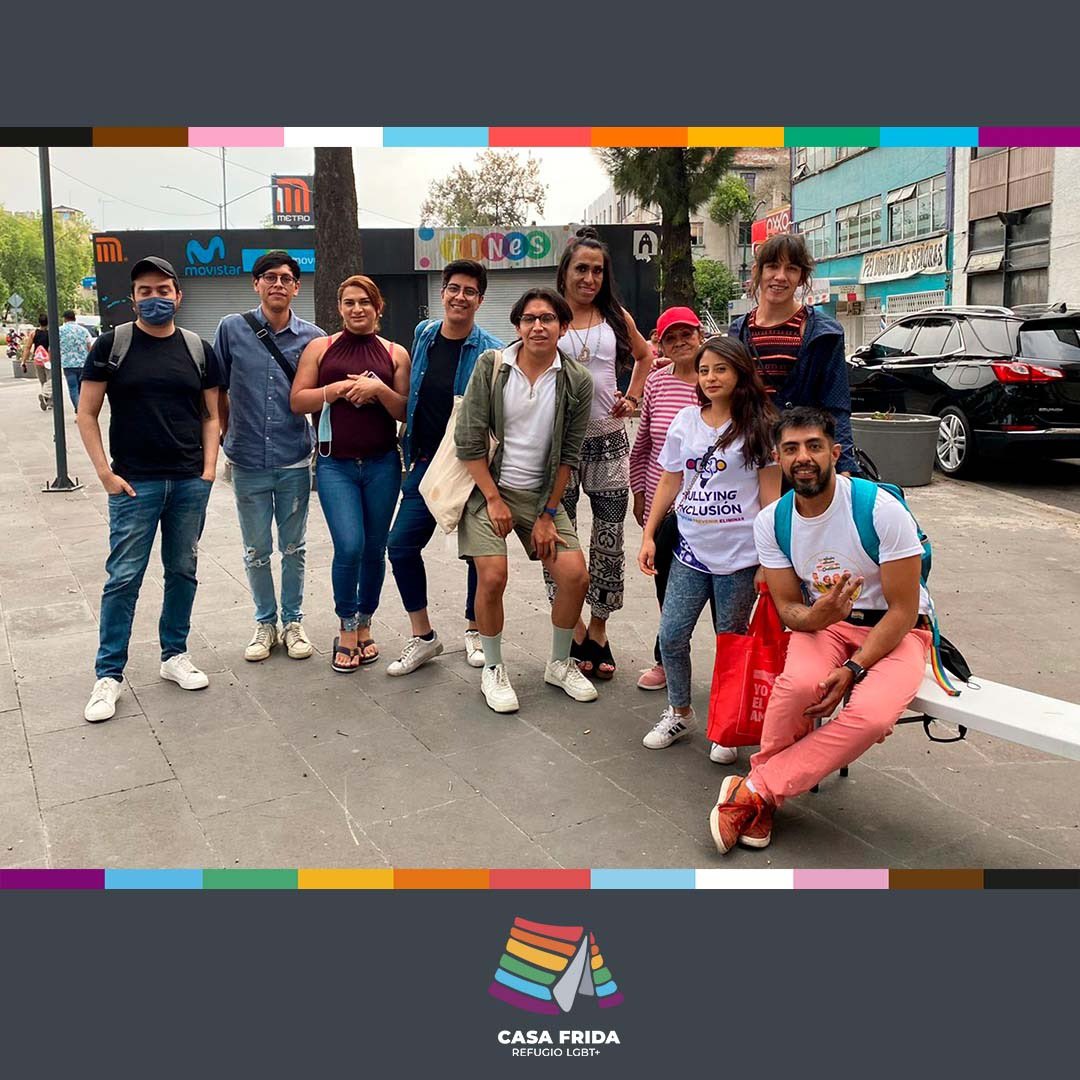 CasaFridaLGBT's tweet photo. Gracias a quienes hicieron posible esta activación en calles de la Cuauhtémoc 🙌🏽 Un esfuerzo en conjunto entre organizaciones y colectivas con el apoyo de @UNFPAMexico y @OnusidaLatina - Promoción de #EspaciosSeguros y prevención de VIH e ITS, Gracias a todas las voluntades 🌈 https://t.co/BdQq13Gy5M
