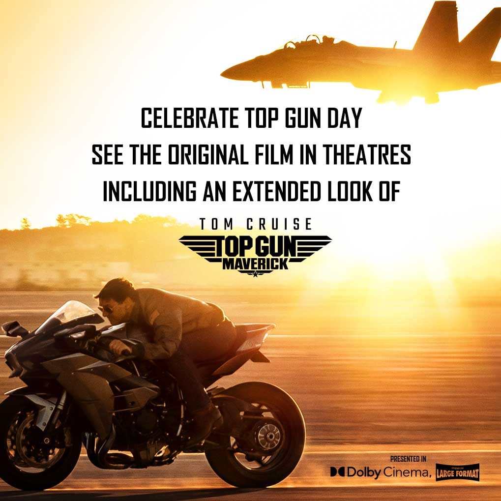 Top Gun on Twitter "Celebrate TopGunDay on May 13 at select AMC and