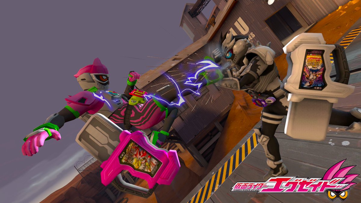 vonTwirlenkill's tweet photo. Ex Aid vs Dangerous zombie (KAMEN RIDER EX AID)
made by me :) #KamenRider #Ex_Aid #tokusatsu https://t.co/rFjWMvFWQK