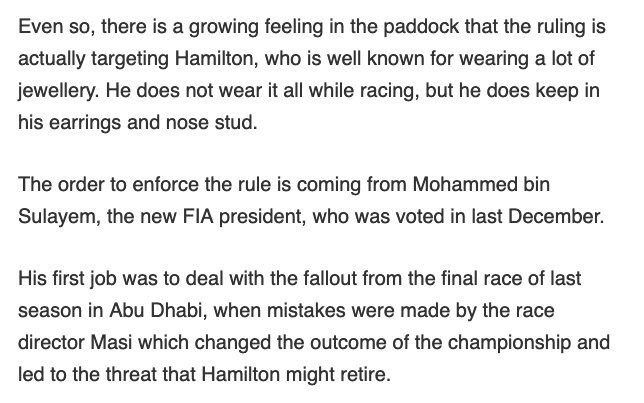 tarmactorque's tweet photo. oof this is not a good look for the fia. I don't even know what to make of this saga, but the word that comes to mind is "unnecessary"
full article: https://t.co/xFO7heougR https://t.co/p3UoQLZ3ze