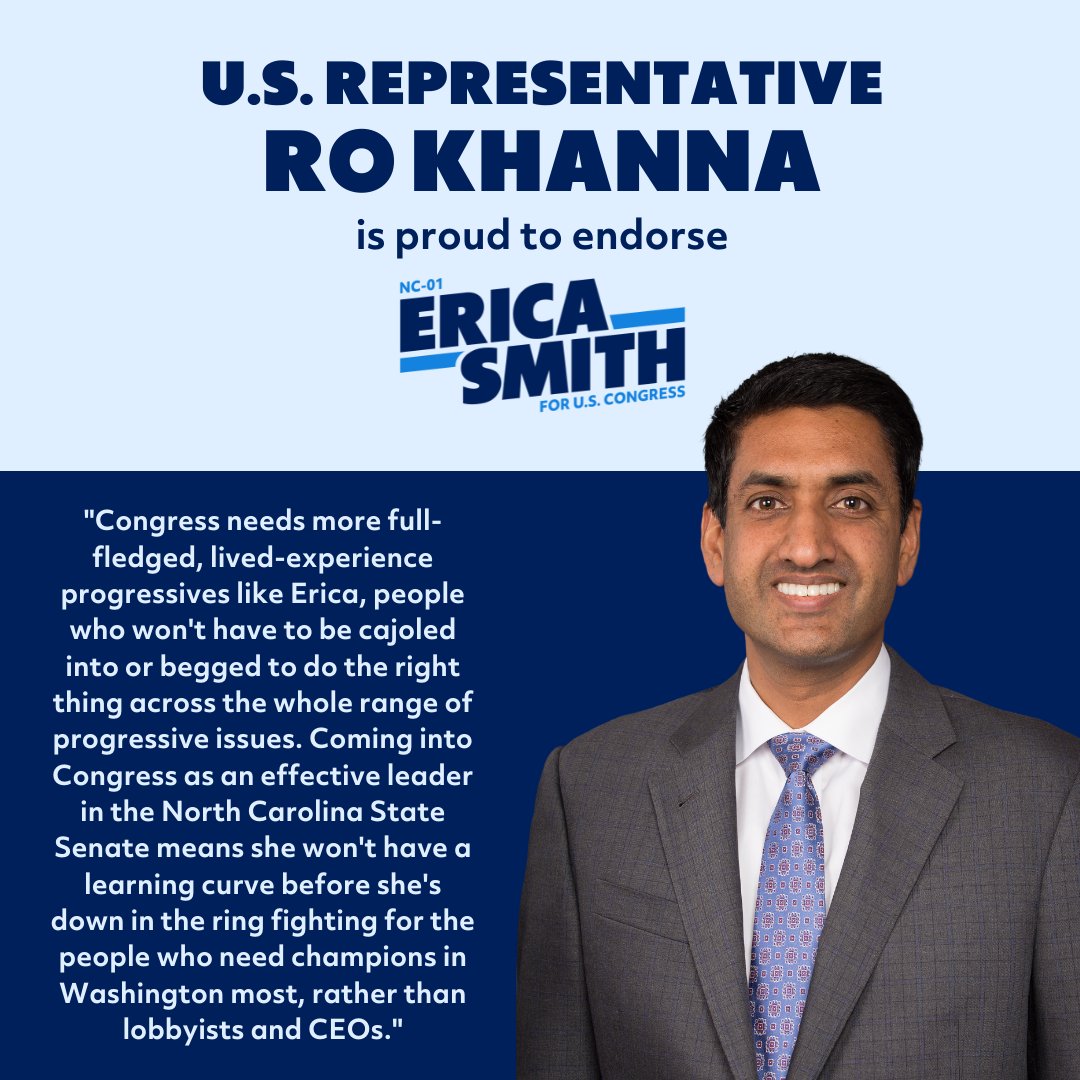 We need a Government and an economy that work for all of us, not just the wealthy and the well connected. 

I'm grateful to have the support of <a href="/RoKhanna/">Ro Khanna</a> as we fight to win this critical race and deliver for working people. 

Help us keep up the momentum by texting JOIN to 51550!
