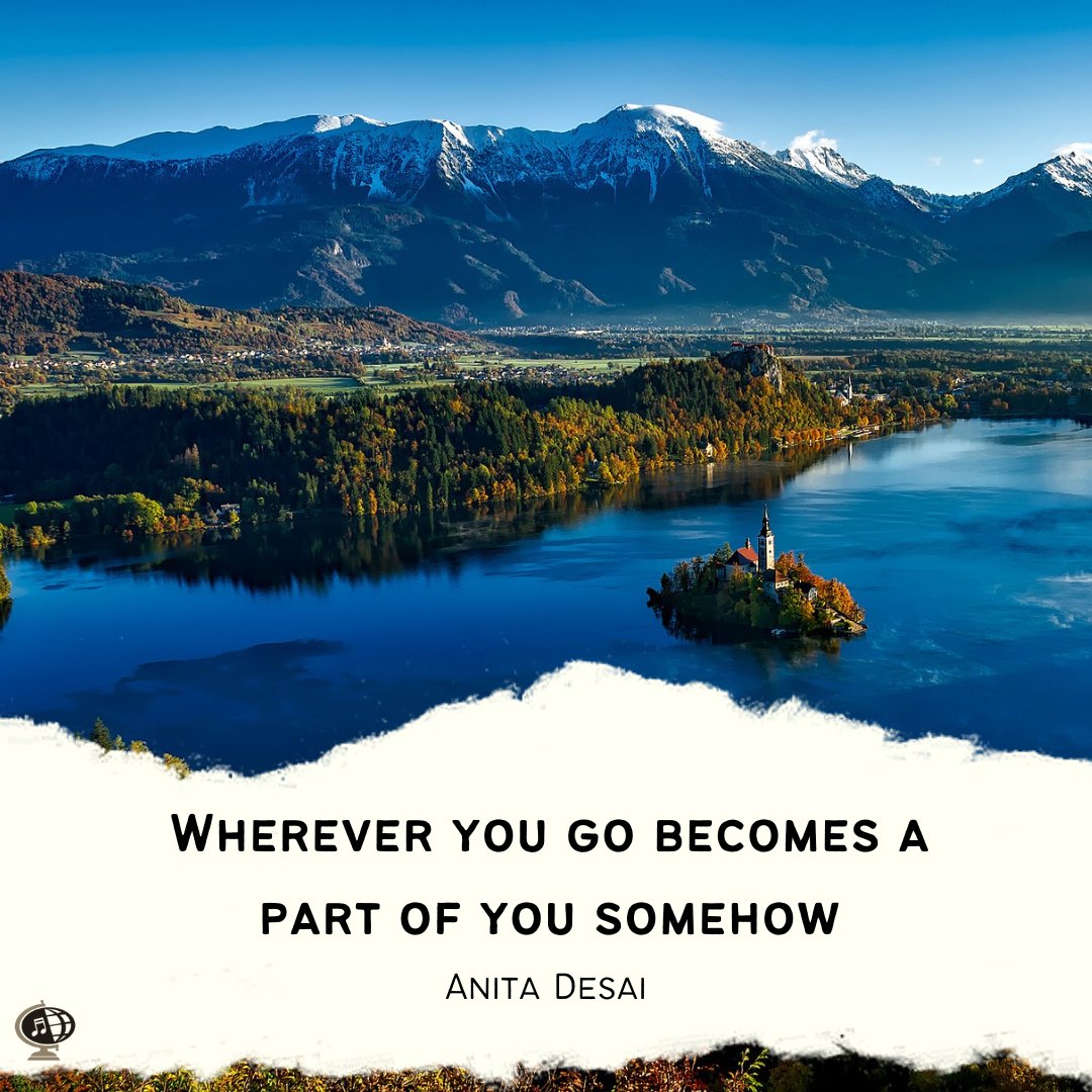 MusicCelebrate's tweet photo. "Wherever you go becomes a part of you somehow" – Anita Desai
#MondayMotif #MondayMotivation #MotivationMonday #MusicCanChangeTheWorld #ConcertToursWithIntegrity https://t.co/FopWdLkPZo