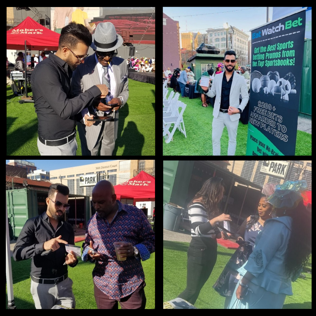 BettorView's tweet photo. As the only multi-channel marketing affiliate in the country, providing top-tier Customer Service is business as usual. But since it was Derby Day, the BettorView team at Detroit's Kentucky Derby Day Party had to do it in true "Churchill Downs Style" https://t.co/VBBCAAdVg6