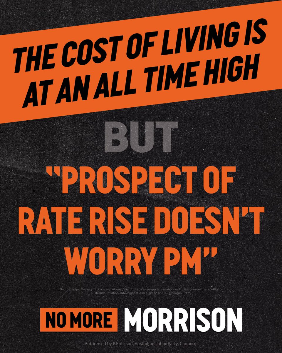 letitia_df's tweet photo. Under Scott Morrison and the Liberals real wages are falling and the cost of living is soaring. After a decade in power, it's time for this tired old government to go.
#MakeItCount #IfNotNowWhen #VoteThemOut #VoteDelFabbro #auspol #AlboForPM #GoldCoast #Queensland #Fadden https://t.co/SNiWyNuj1B
