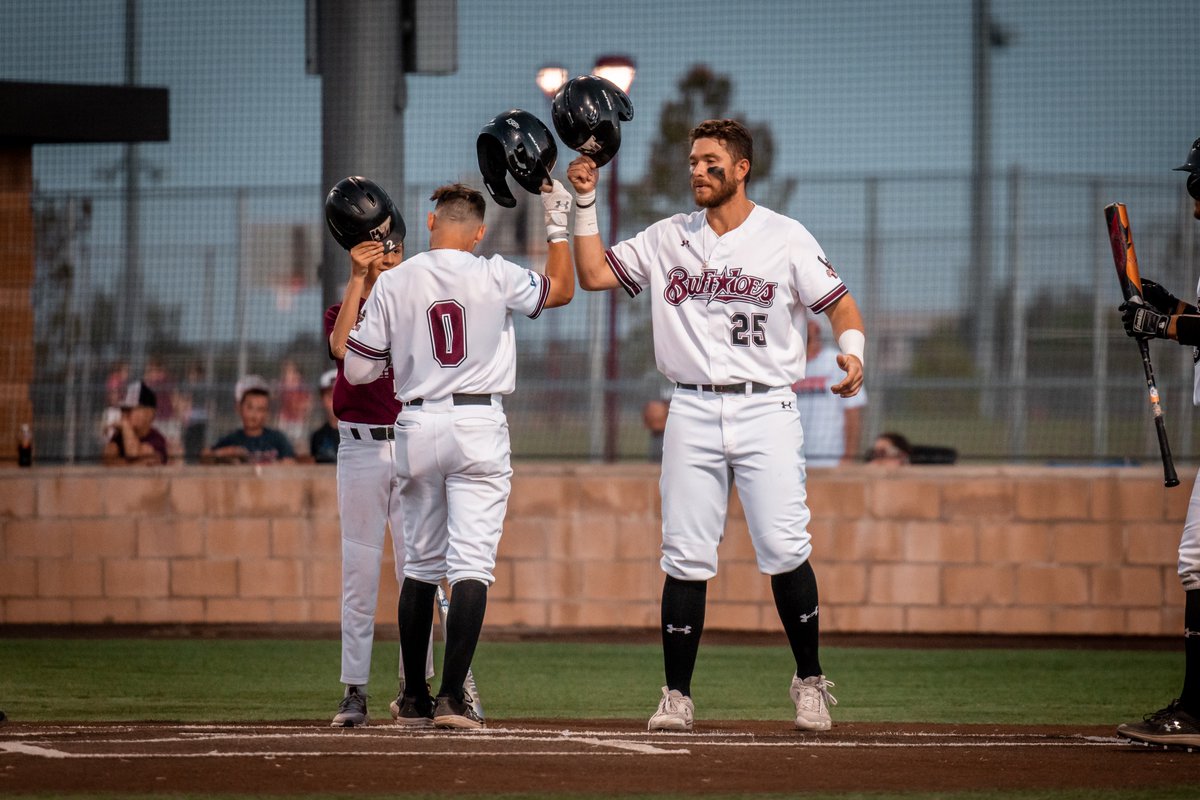 WTAMUBuffs's tweet photo. Two conference titles 🏆... One heading to nationals... One advancing to the conference quarterfinals... 

Just another weekend at WT. 

#SetTheStandard | #BuffNation https://t.co/v3NZy5L0tb