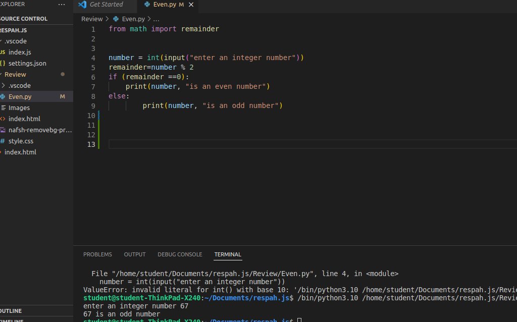 Blessed15644957's tweet image. #100daysofcoding
#programmingwithpython
#codeHive2022 
created a program that prints a largest number
 and even number using if..else
and elif statement