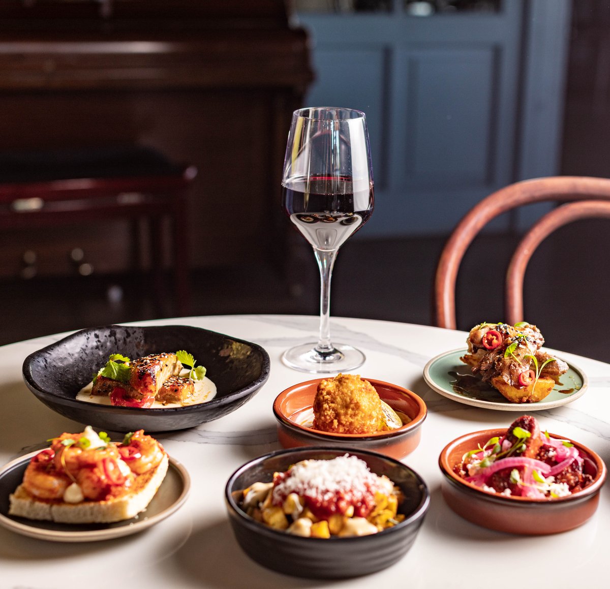*Competition* To celebrate the launch of our new TAPAS menu, we’re giving away a Tapas Experience for 2 with a Bottle of Wine!
Retweet to WIN! Competition is running on our Facebook, Instagram &amp; Twitter - one winner will be picked on Friday…Good Luck Guys! #bryanstownsocial