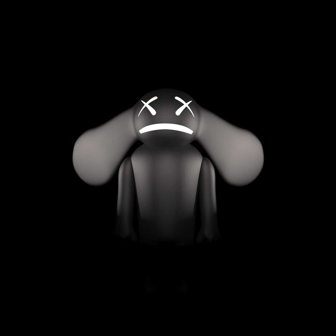 SadbunzNFT's tweet photo. Always remember, there is no darkness without light.

#nft #nftcommunity #cryptoart #digitalart #ethereum #3d #hypebeast https://t.co/oWXgTq2fLJ