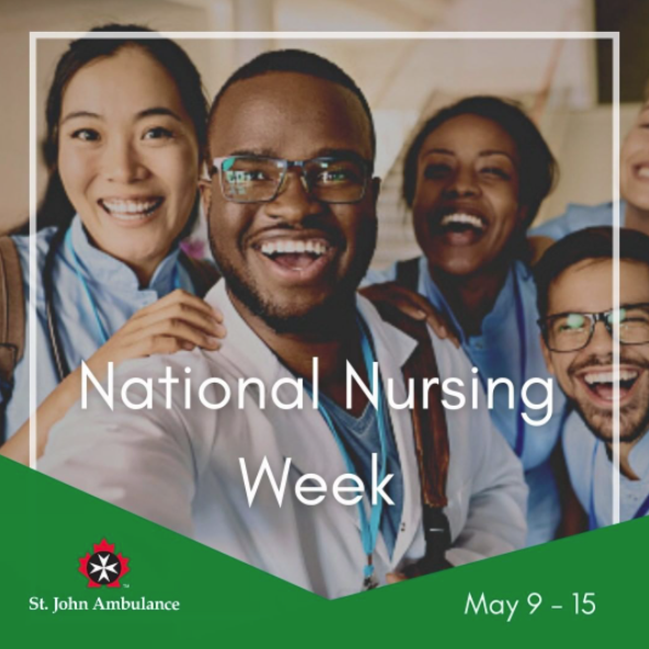 It's #NationalNursingWeek in Ontario! ❤
St. John Ambulance appreciates all the selfless work nurses do to help better their communities!