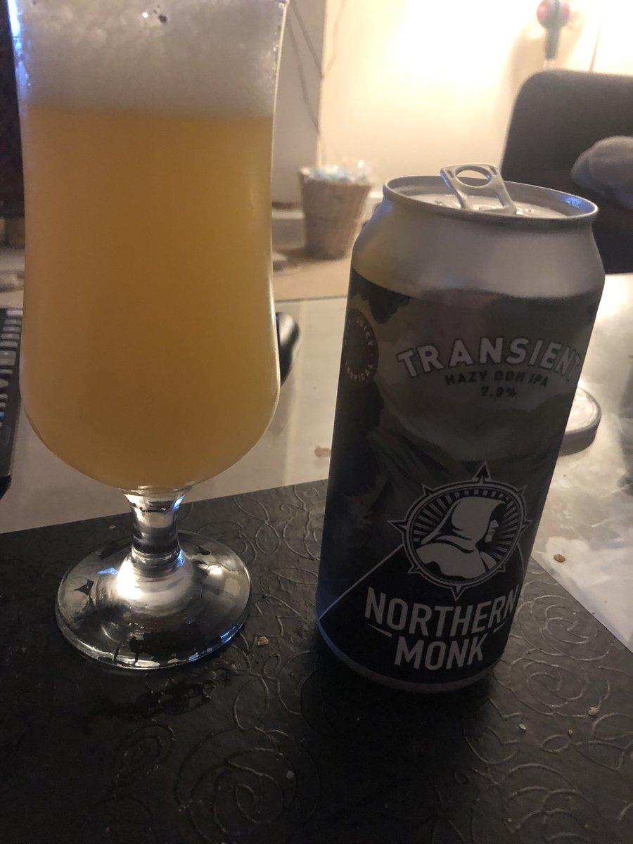 craftwo04350732's tweet photo. Lovely stuff this,was introduced to it by a beer expert round our way, @NMBCo #transcient 7% hazy ddh ipa #craftale https://t.co/pe2OiLT0qb