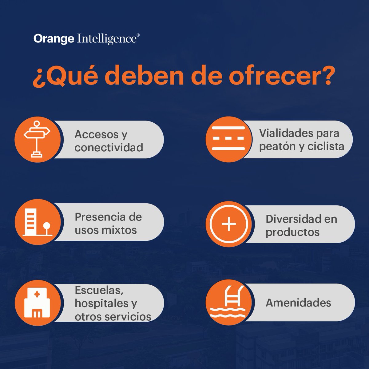 OrangeInv's tweet photo. Las comunidades planeadas involucran factores clave para el bienestar y seguridad de sus habitantes.
¿Listo para descubrir el potencial de tu activo?
https://t.co/YhQlL9hkV9
#MercadoInmobiliario #OrangeIntelligence #OrangeInvestments #Tendencias #ComunidadesPlaneadas #SmartCities https://t.co/e4Twxcxpsr