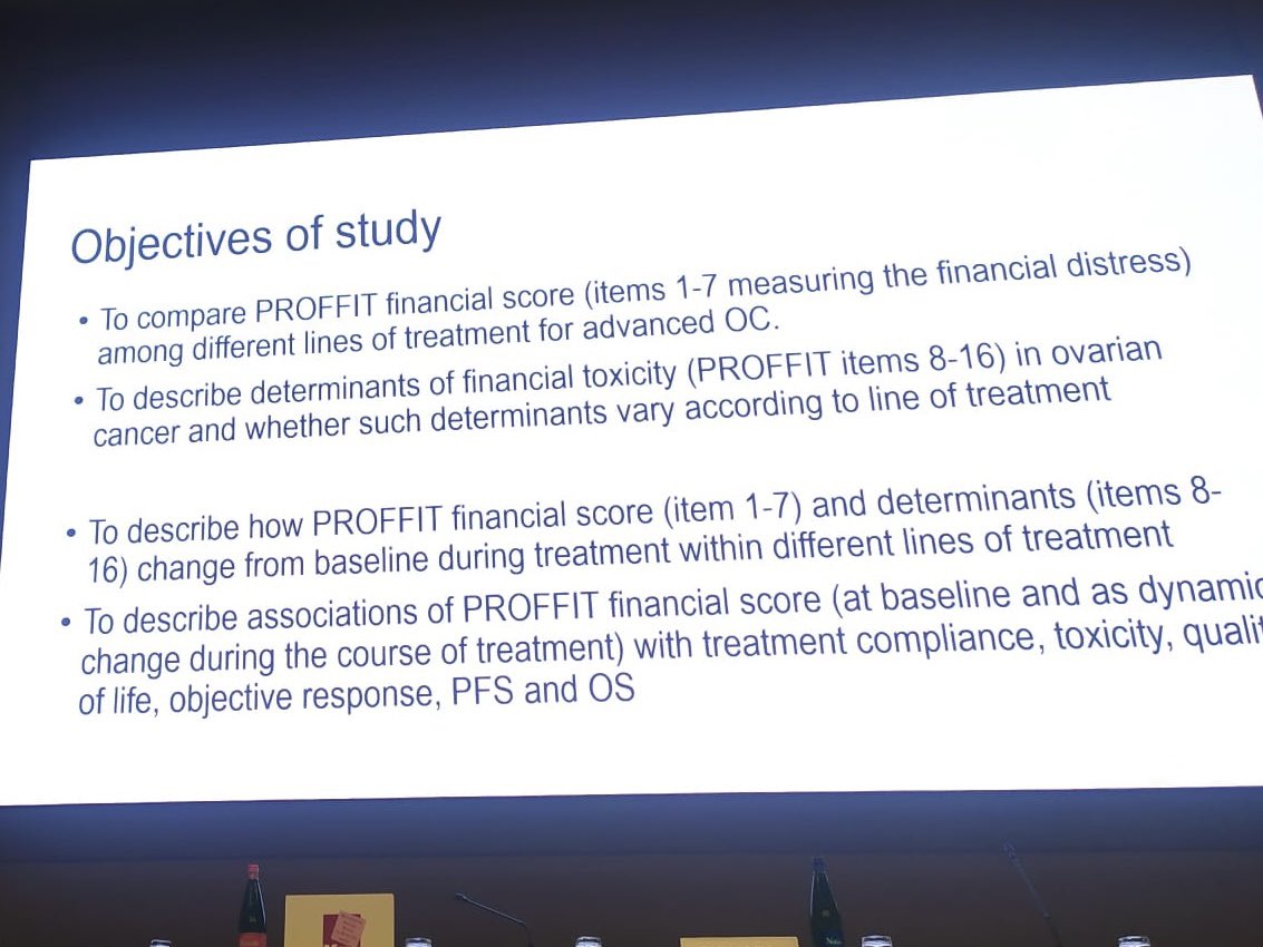 Oncoinfo_it's tweet photo. @fperrone62 su #PROFFIT al #MITO22: uno strumento per valutare e contrastare il fenomeno della tossicità finanziaria nella paziente con #carcinomaovarico

#carcinomaovaio #financialtoxicity @AIOMtweet @istitutotumori https://t.co/Wf5Ee7LJwr