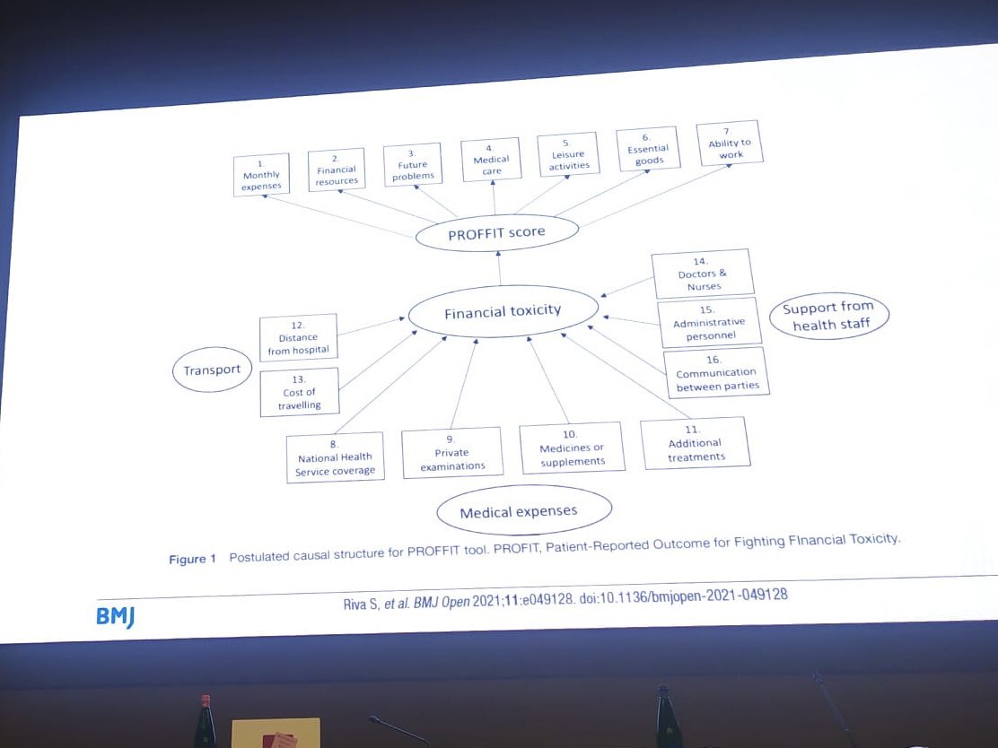 Oncoinfo_it's tweet photo. @fperrone62 su #PROFFIT al #MITO22: uno strumento per valutare e contrastare il fenomeno della tossicità finanziaria nella paziente con #carcinomaovarico

#carcinomaovaio #financialtoxicity @AIOMtweet @istitutotumori https://t.co/Wf5Ee7LJwr