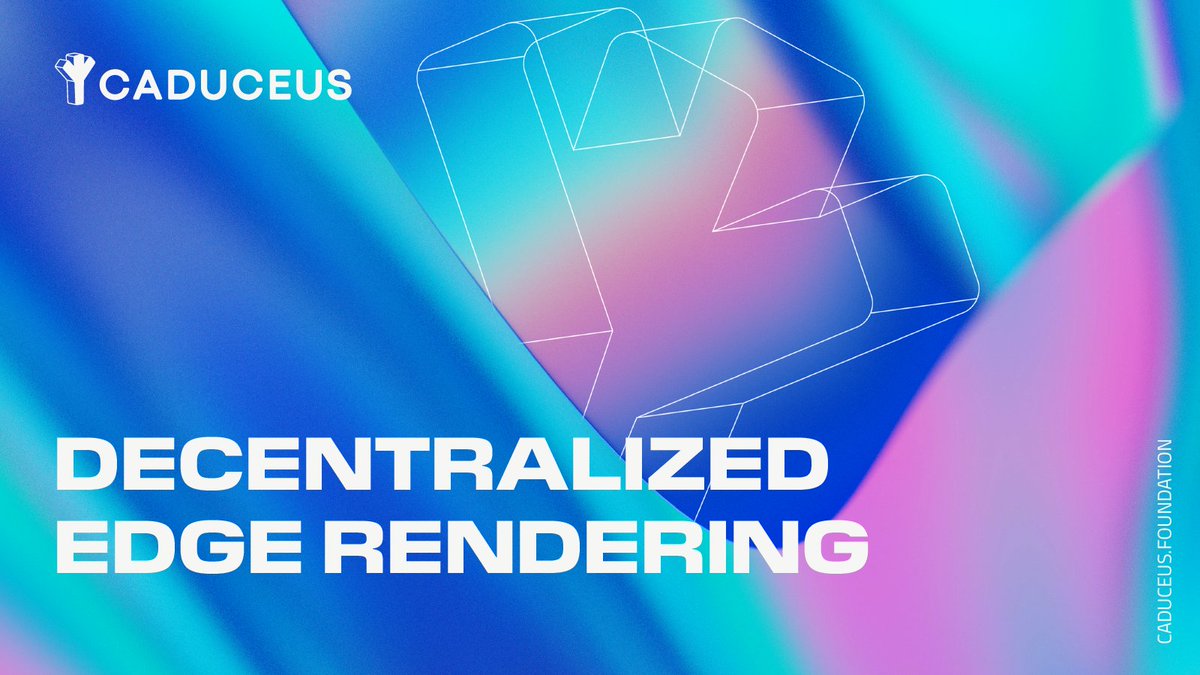 Caduceus_CAD's tweet photo. Widespread distribution of #decentralized edge rendering across various industries means big changes.
#Caduceus has the potential to change everyday interactions, from study, to worklife, to play.
#metaverse #blockchain #edgerendering https://t.co/3dIEDlVmsb