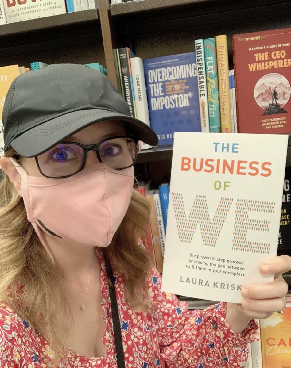 LauraKriska's tweet photo. @ToruNogami @IgniteCulture1 Thank you @ToruNogami 😊 It’s my life’s work to help people bridge US versus THEM gaps in the workplace and beyond. I appreciate your support of my work and my book The Business of WE. https://t.co/qxR1uxSDlb