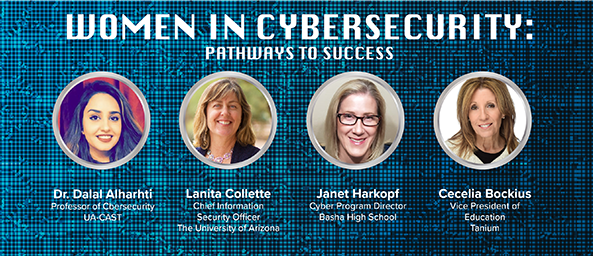 UaInfotech's tweet photo. Over 100 participants gathered April 26 for a virtual fireside chat. The Women in Cybersecurity: Pathways to Success included a discussion on the panelists’ journeys into their roles in cybersecurity. https://t.co/PvKdevTY5z https://t.co/MQLr3kddRC