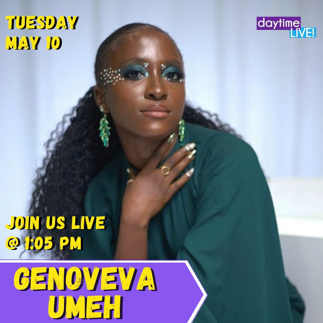 tvj_daytimelive's tweet photo. . #Nollywood is coming to daytime LIVE tomorrow #GenovevaUmeh star of Netflix’s #BloodSisters joins us tomorrow to talk about the series. #TVJDTL #daytimeLIVE https://t.co/aFDLVxQgGG