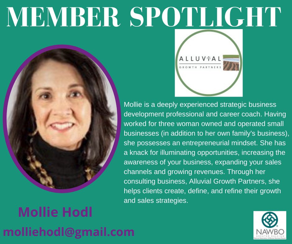 NAWBO_GR's tweet photo. |Monday Member Spotlight|

NAWBO-GR is made up of amazing business owners. We are thrilled to have each and everyone of our members and wanted to take a moment to spotlight Mollie Hodl with Alluvial Growth Partners. Thank you for all you do!

#NAWBOGR #NAWBO https://t.co/Y69d6avQzU