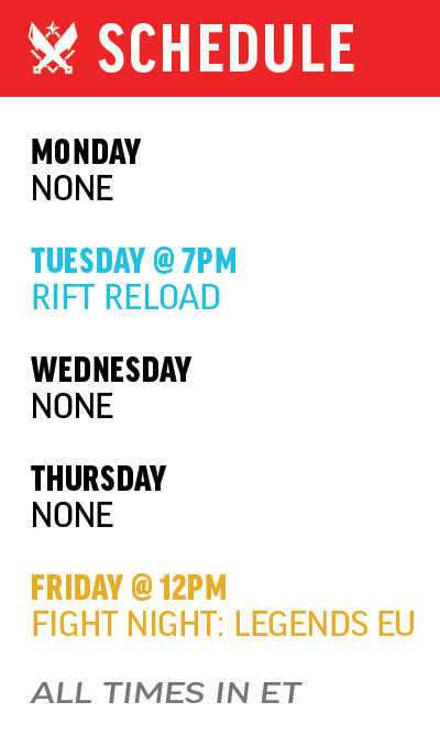 📅 #GiantSlayer Events Of The Week 5/9 📅