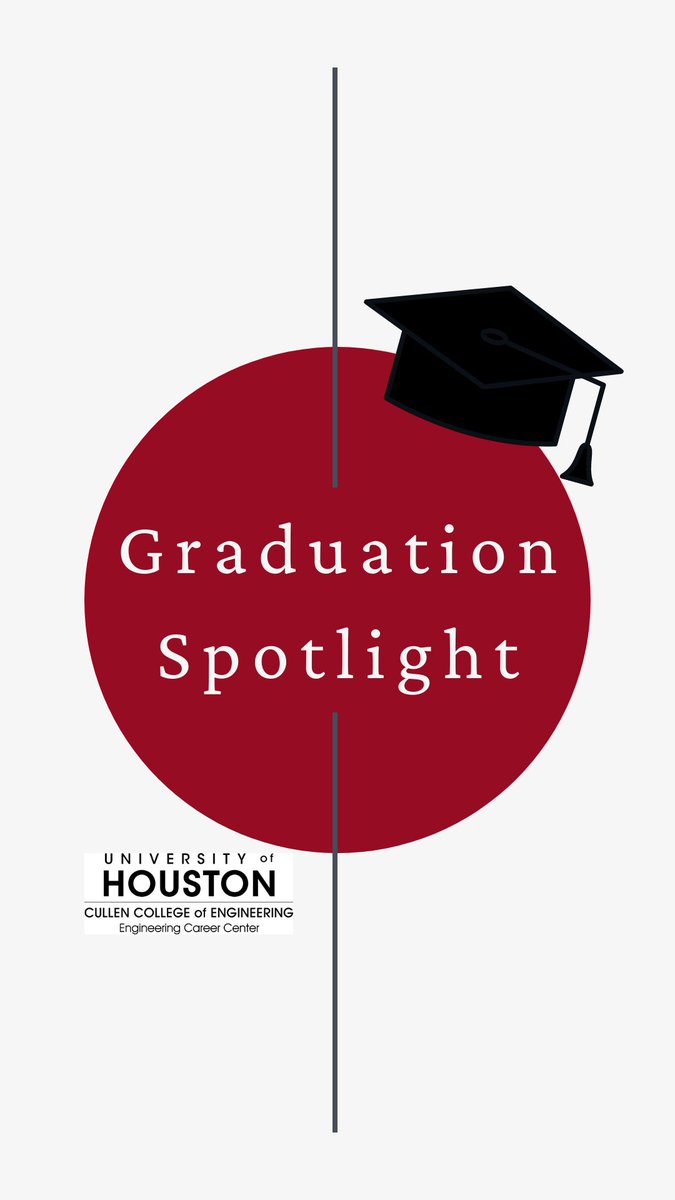 cullen_careers's tweet photo. Congratulations Madison Hamby, Electrical Engineering!!
"Without the support of my engineering professors, fellow students, and my family I would not be where I am today...Go Coogs!"
#CoogEngineers #GraduationSpotlight https://t.co/MLhahWArb2