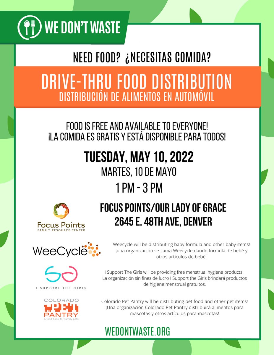 Our next Mobile Food Market is running tomorrow! We have FREE FOOD for everyone able to attend! 🍎🍏