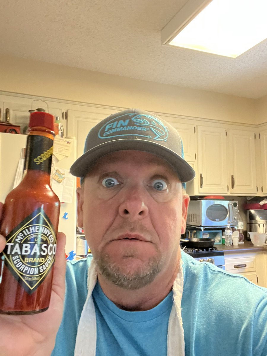 pastorbb's tweet photo. Miss Jamie picked me up a new hot sauce on a recent trip! 
#yikes #itburns #Ilikeit https://t.co/OE0uvHot6L