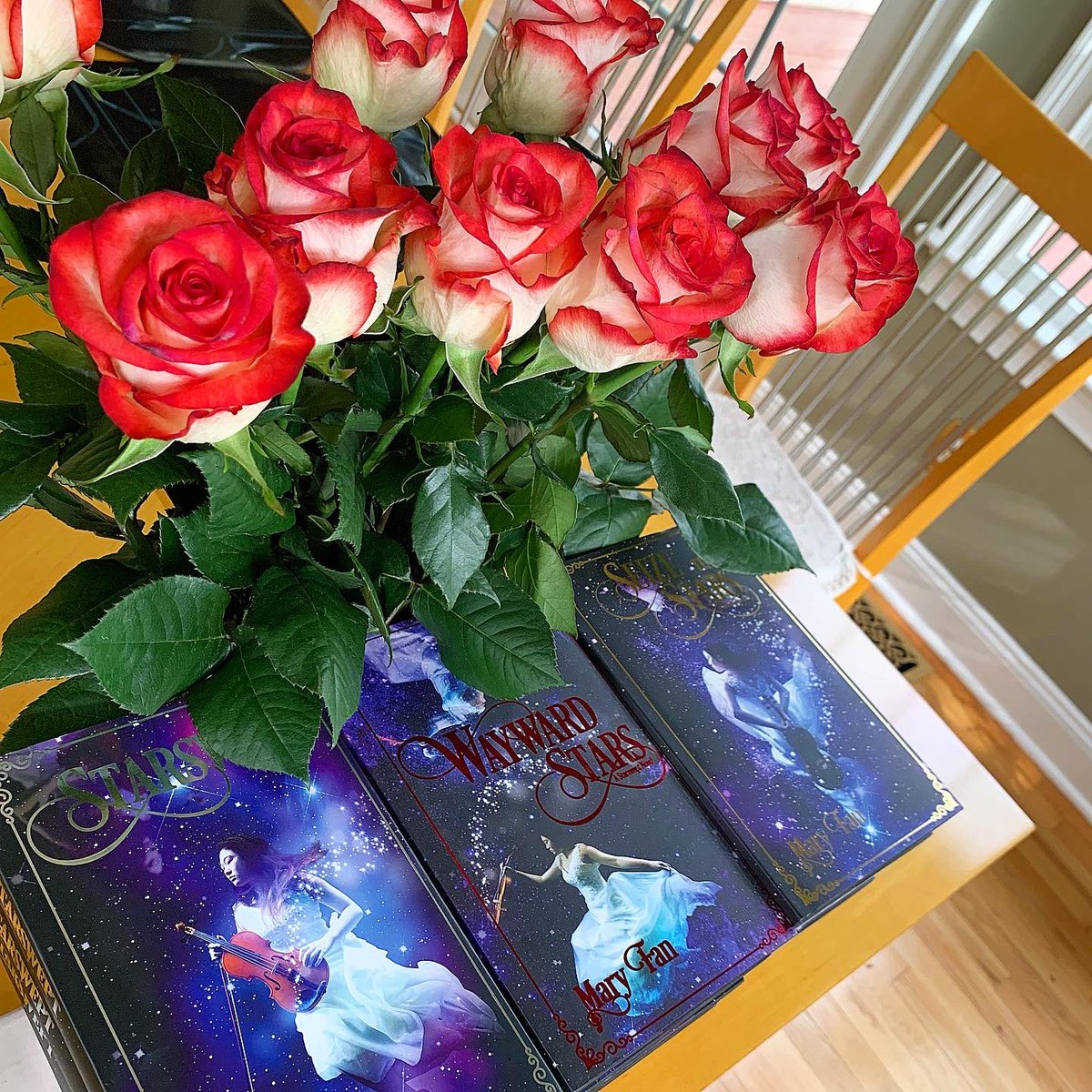 AstralColt's tweet photo. 9 years ago I started writing the book that would become #Starswept with no idea what a wackadoodle journey through publishing this little YA sci-fi about a viola player would take me on 🎻✨🦋🎶🎭🥀🎼💫🔥 https://t.co/YViaC0rWlm