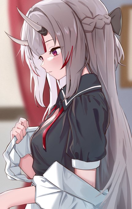 #メイドの日
ちょうど直近のイラストの再掲になります🙏 