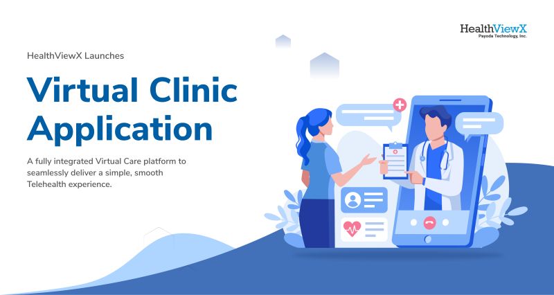 HealthViewX's tweet photo. Built for seamless #Healthcare e-visits, HealthViewX's fully integrated Virtual Clinic app empowers providers to focus on #patientcare without the stress of end-to-end management of online visits.

For more info, visit https://t.co/xGjDVFuTzJ

#healthit #saas #patientexperience https://t.co/ZjPAdZECeR
