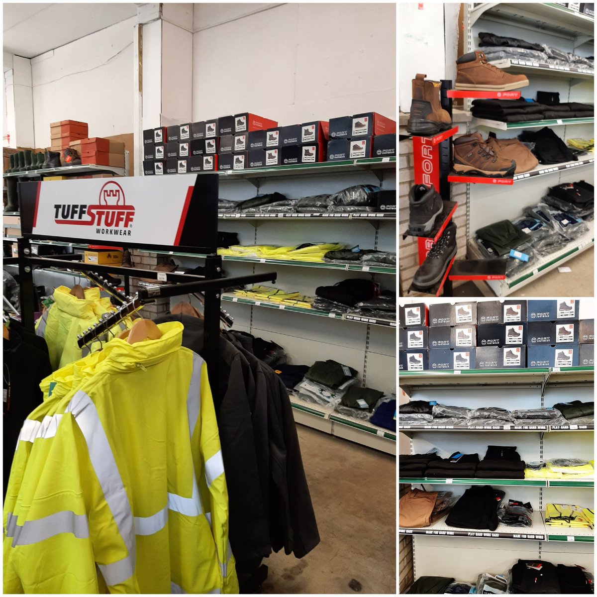 md_tuffstuff's tweet photo. Call into @tuckerscountrystore for all your workwear and safety footwear. Alexine and team will be more happy to help you with your @TuffStuff_UK and @FortWorkwear #agriculture #workwear #farmer #countrylife #ashburton https://t.co/Ia6fEkgDML