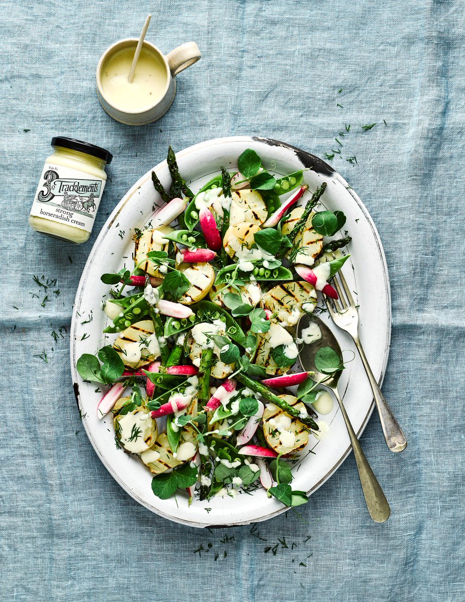 Holliesfarmshop's tweet photo. What a fresh-looking salad that our supplier #tracklements created. Perfect recipe for the #local #asparagus & new season #Cheshire potatoes that we have in our farm shops now!
Full recipe can be found here;
https://t.co/nh3KpfFT5J
#theholliesfarmshop #localproduce #shoplocal https://t.co/bfJYGIYKQ0