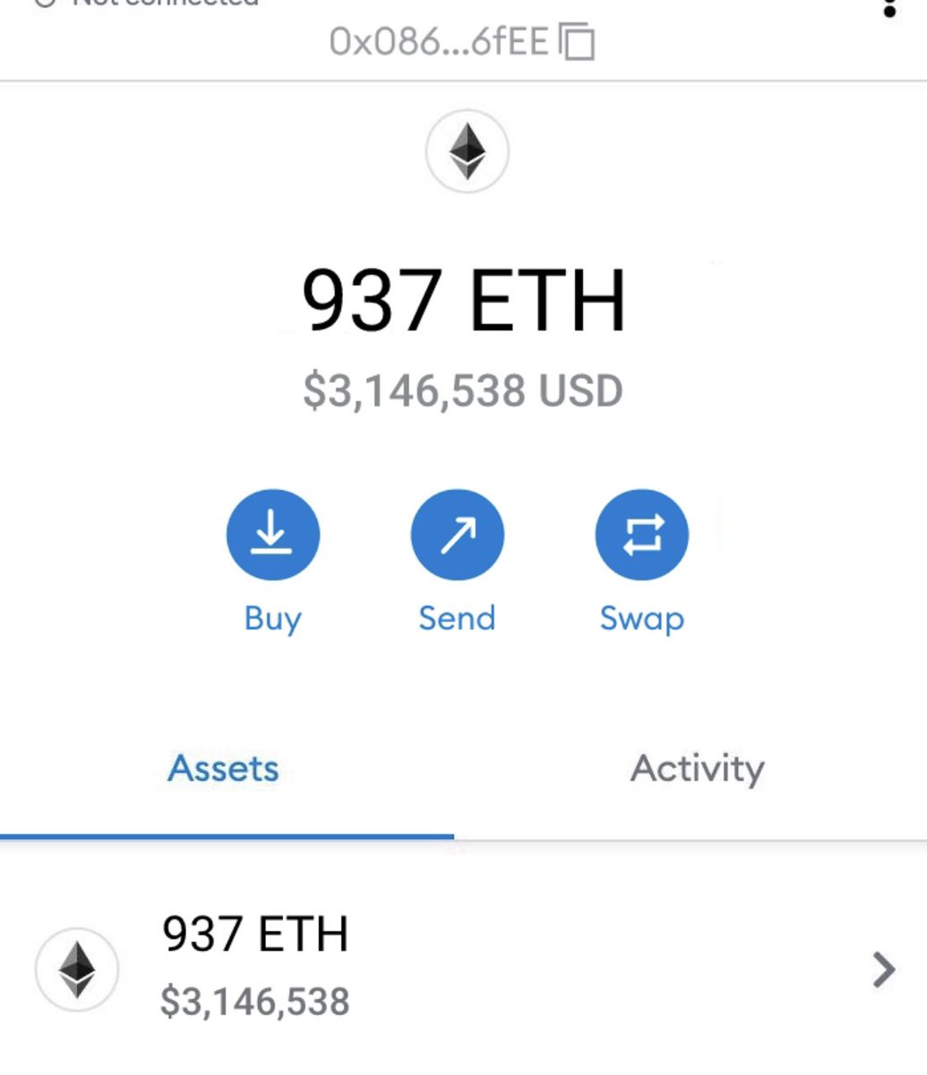 sovingabriels's tweet photo. As promised  I´ll be giving  $12000  in $ETH to the first 3900  people who follows and retweets! 

Drop your #ETH wallet address https://t.co/j1Ftz5jLCm https://t.co/zjJ52QUjEW