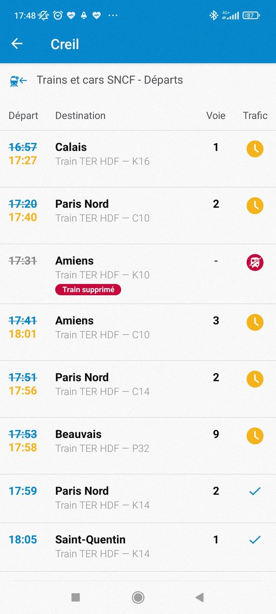enneicigam's tweet photo. @TERHDF chaque jour... Et là 18h12 ils ne feront pas décoller le 18h08 car trop blindé.... C'est plus possible ! https://t.co/pLCF8pJJGN