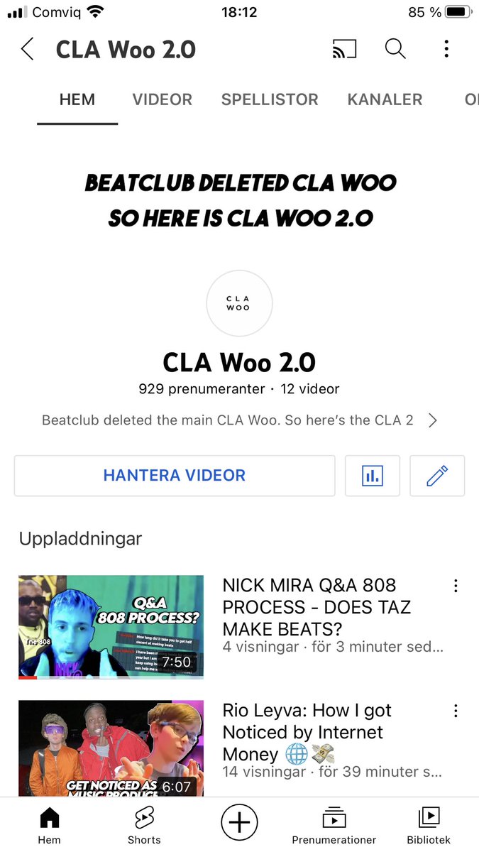 ossiwoomedia's tweet photo. Go peep the channel if you want too https://t.co/qRc8gnKhsl