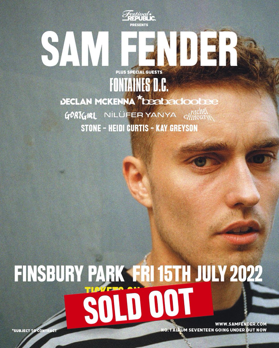 Holy shit, this is absolutely fucking ridiculous!!!! As if Finsbury Park is SOLD OOT 😱🤣🤯 45,000 of you joining us in London for our biggest gig to date❤️🙌