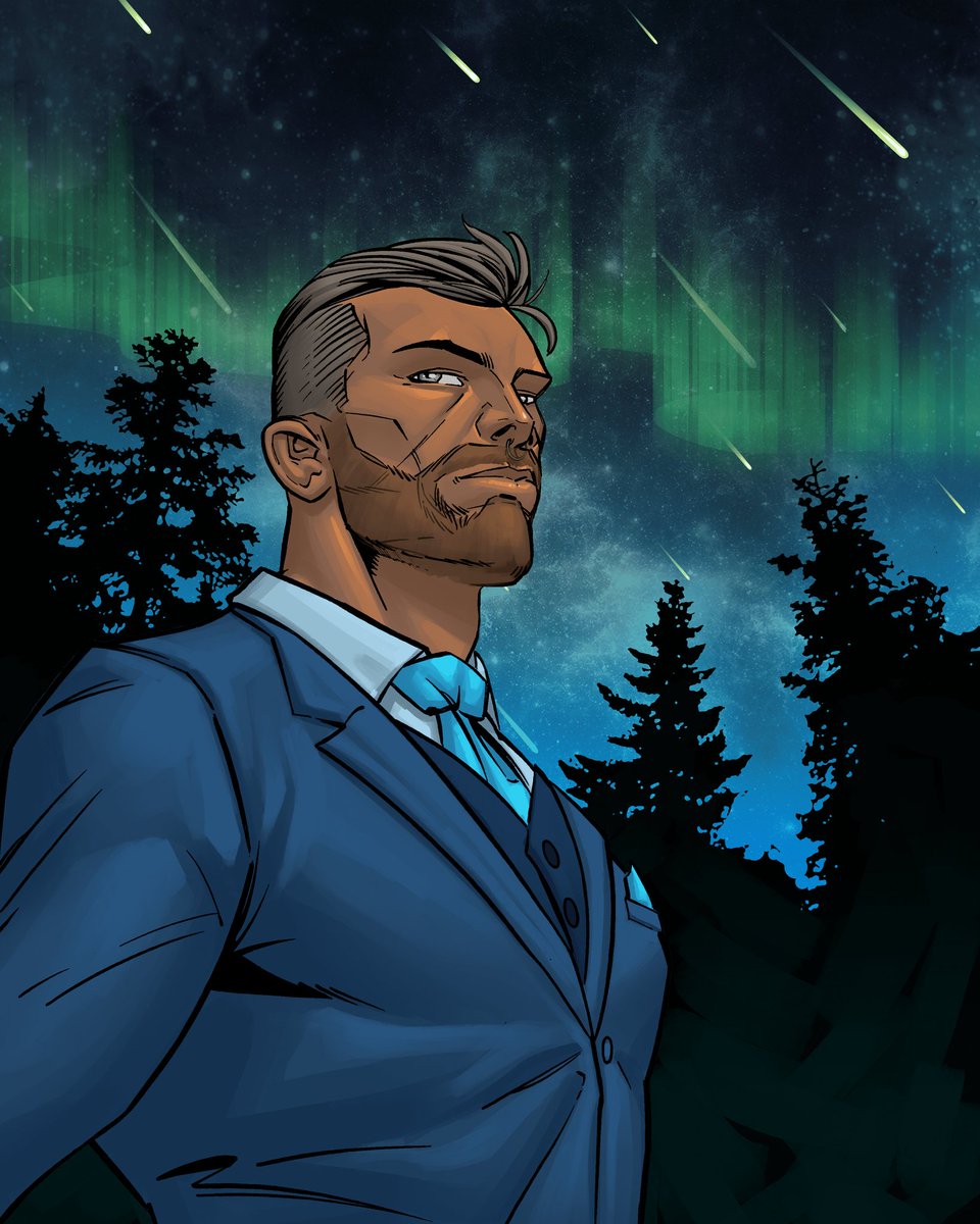 NinjameZ_Bond's tweet photo. damn this badass so far! My @HV_Origins got the meteor shower background π The 1/1 for this background isn't revealed yet, but alas the 1/1 is a she. Unless they aren't π Next is weapon reveal tomorrow! #comicbooks #marvelcomics #dccomics #blockchaincomics https://t.co/DQhra8fBxS