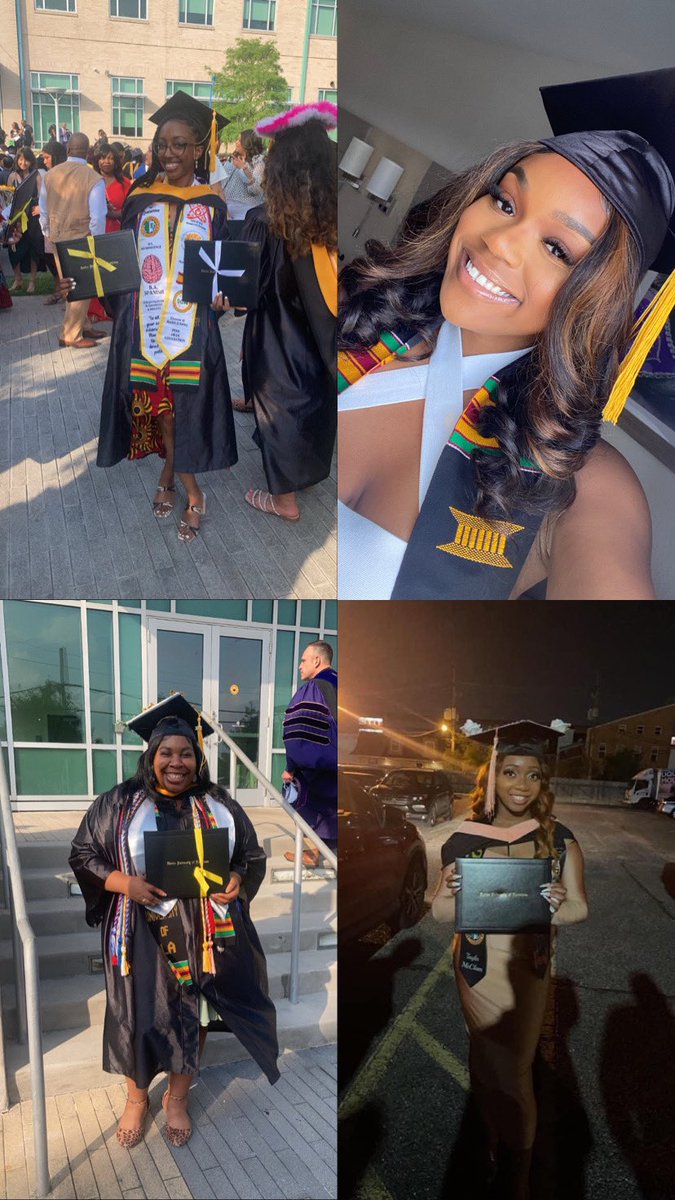 XulaGoldenSound's tweet photo. Congratulations to the Xavier University Band members who received their bachelor’s degree this past weekend. 
-Charles Marlin III
-Bria Ward
-Tianna Milligan
-Kaitlyn Talyor 
-Summer Lander
-Milana Thompson
-Shamari Pitts 
-Autumn Foster
-Sharon Ogbonna
-Taylor McClam https://t.co/F3zobnTMiy