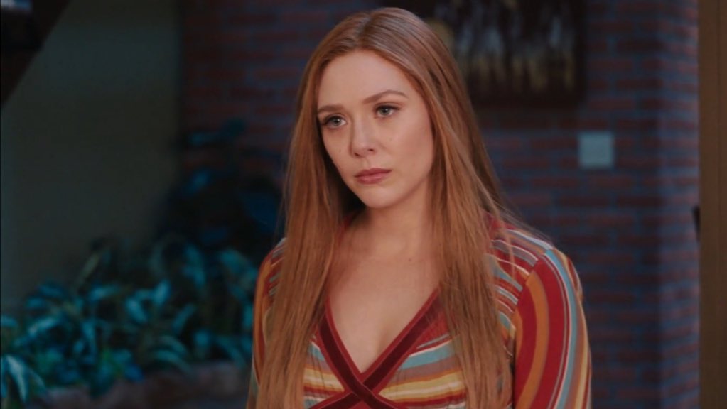witchywandas's tweet photo. another iconic head tilt to add to the collection #ScarletWitch https://t.co/DuPM85HlKW