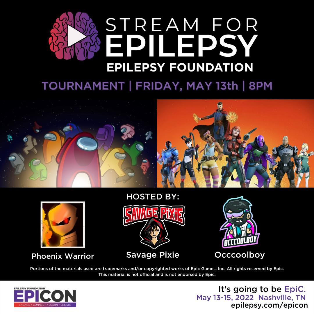 CoolBoy_NY's tweet photo. 5 days to go till EPICON and we’ll be making an EPIC start with @stream4epilepsy playing Among Us and hosing a Fortnite tournament with over $500 in prizes for the winners. DM me for info on how to register for the tournament!!!  #Fortnite #Twitch #SmallStreamersConnect #eSports https://t.co/Nu03dANbVL
