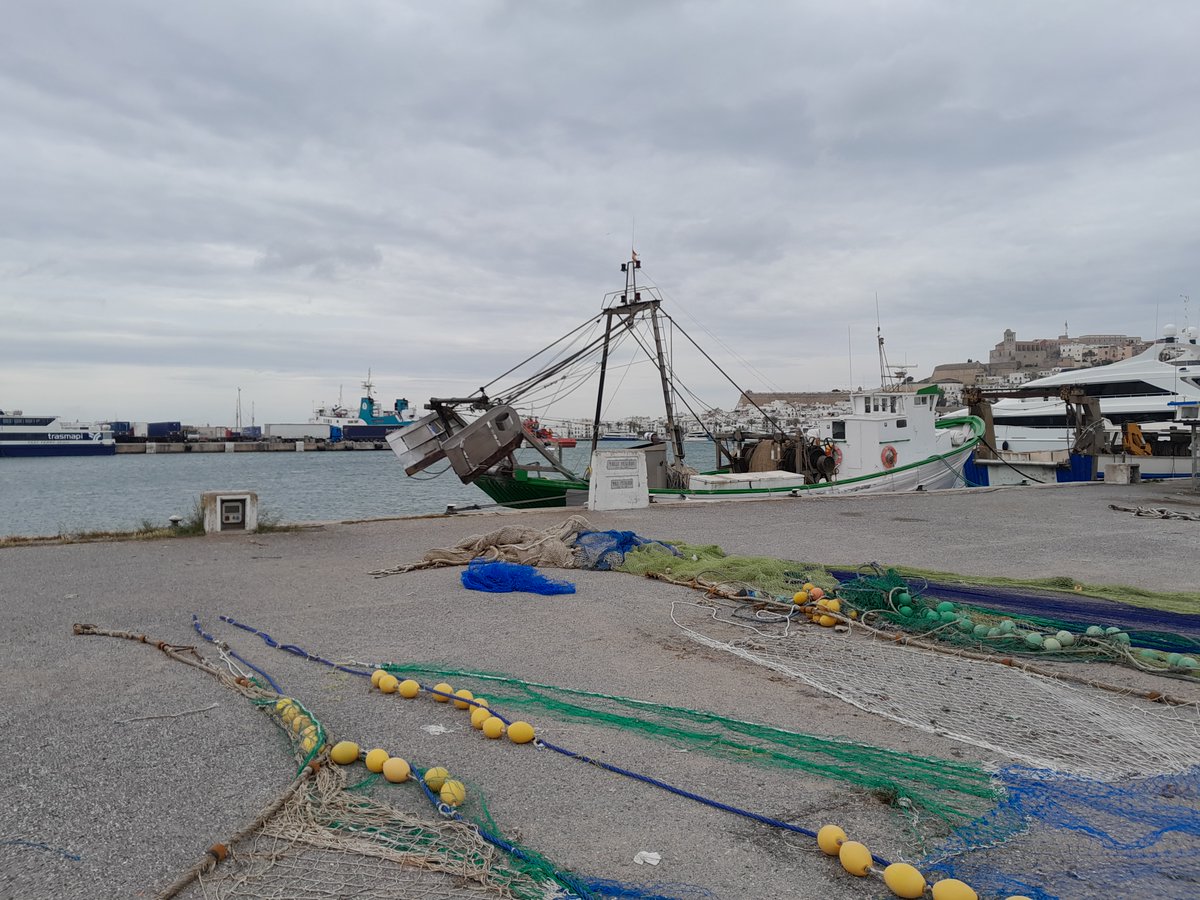 CEPESCA's tweet photo. Visitamos el Puerto de Ibiza para seguir estudiando dentro del proyecto #REDUSEII un modelo de #gestión responsable de redes y aparejos de #pesca: trasladamos los objetivos a @PortsdeBalears y la Cofradía de Pescadores de Ibiza @peixnostrum 

@FBiodiversidad #Pleamar #ProyectosFB https://t.co/5xfENUGmZd