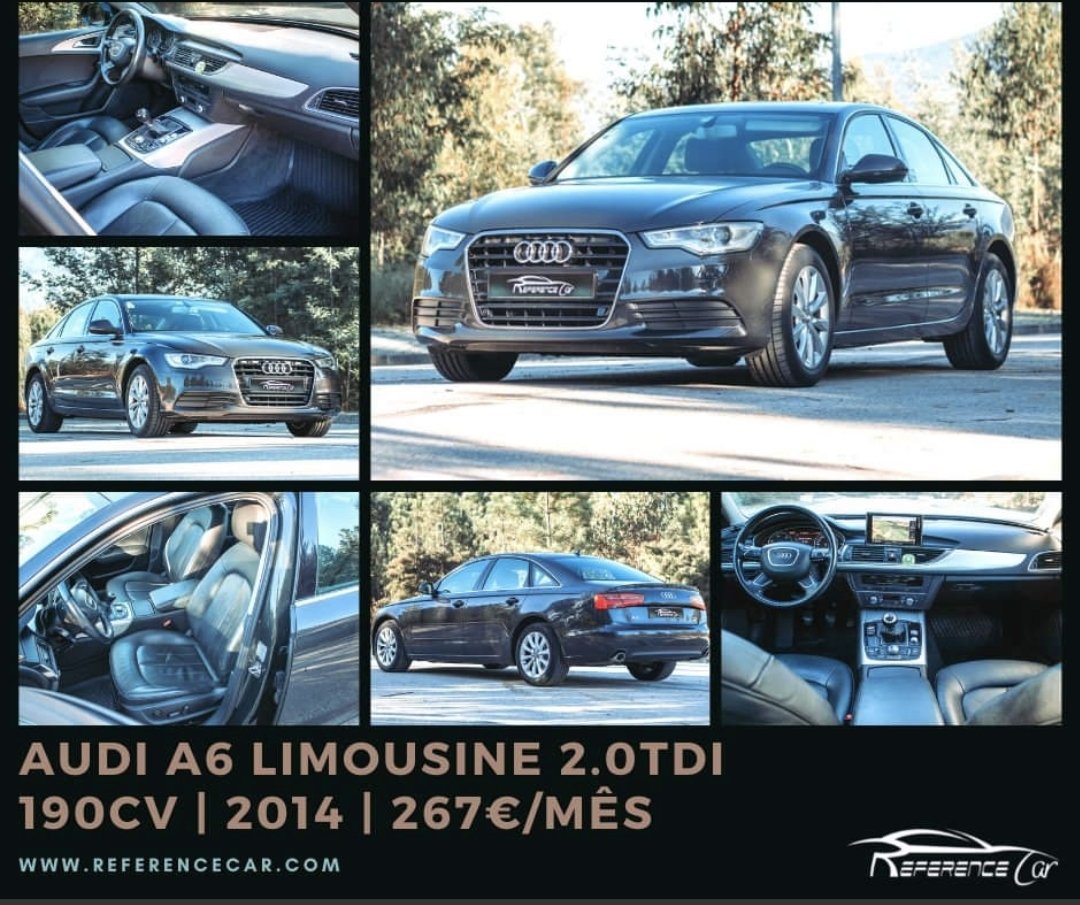 CarReference's tweet photo. 🚗 AUDI A6 LIMOUSINE 2.0TDi 190cv | 2014 🚗

🔹Marca: AUDI
🔹Modelo: A6 LIMO
🔹Cilindrada: 2.0
🔹Potência: 190 Cv
🔹Ano: 2014
🔹KM: 162.000
🔹Combustível: DIESEL

🔸PRESTAÇÃO: Desde 267€/MÊS 
🔸PVP: 21490€
👉Fotos e info em https://t.co/8kUrqLg8S0 https://t.co/92NGwYPRWc